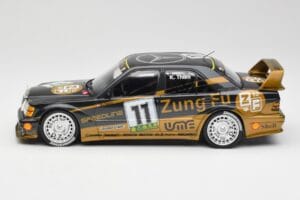 Mercedes 190E 2.5-16 EVO II W201 #11 K. Thiim Guia Race Macau 1991 Minichamps 1:18 155913611 Metal - imagem 5 de 6