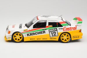 Mercedes 190E 2.5-16 EVO II W201 #12 Team Mass Schons J. van Ommen DTM 1992 Minichamps 1:18 155923612 Metal - imagem 5 de 6