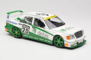 Mercedes 190E 2.5-16 EVO II W201 #20 Team Zakspeed M. Schumacher DTM 1991 Minichamps 1:18 155913620 Metal - imagem 2 de 6