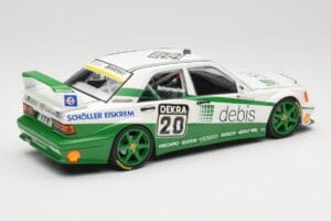 Mercedes 190E 2.5-16 EVO II W201 #20 Team Zakspeed M. Schumacher DTM 1991 Minichamps 1:18 155913620 Metal - imagem 3 de 6