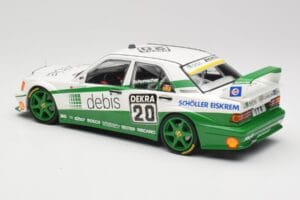 Mercedes 190E 2.5-16 EVO II W201 #20 Team Zakspeed M. Schumacher DTM 1991 Minichamps 1:18 155913620 Metal - imagem 4 de 6