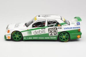 Mercedes 190E 2.5-16 EVO II W201 #20 Team Zakspeed M. Schumacher DTM 1991 Minichamps 1:18 155913620 Metal - imagem 5 de 6