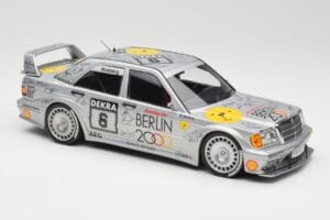 Mercedes 190E 2.5-16 EVO II W201 #6 Team AMG Mercedes K. Rosberg DTM 1992 Minichamps 1:18 155923606 Metal - imagem 2 de 6