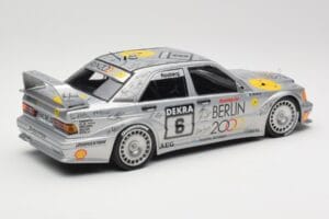 Mercedes 190E 2.5-16 EVO II W201 #6 Team AMG Mercedes K. Rosberg DTM 1992 Minichamps 1:18 155923606 Metal - imagem 3 de 6