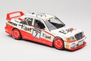 Mercedes 190E 2.5-16 EVO II W201 #7 Team AMG K. Thiim DTM 1991 Minichamps 1:18 155913607 Metal - imagem 2 de 6