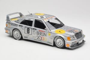Mercedes 190E 2.5-16 EVO II W201 #8 Zung Fu E. Lohr Guia Race Macau 1992 Minichamps 1:18 155923608 Metal - imagem 2 de 6