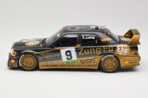 Mercedes 190E 2.5-16 EVO II W201 #9 Zung Fu K. Ludwig Guia Race Macau 1991 Minichamps 1:18 155913609 Metal - imagem 5 de 6