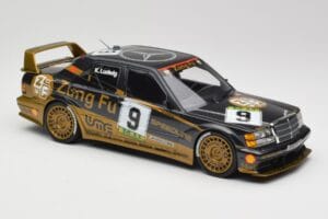 Mercedes 190E 2.5-16 EVO II W201 #9 Zung Fu K. Ludwig Guia Race Macau 1991 Minichamps 1:18 155913609 Metal - imagem 2 de 6