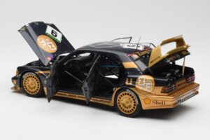 Mercedes 190E 2.5-16 Evo II #9 K. Ludwig Macau GP 3rd Place 1991 AUTOart 1:18 89135 Metal - imagem 5 de 8