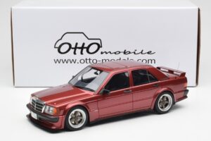 Mercedes 190E 2.5-16 W201 RAUH-Welt Republik Vermelho Otto 1:18 OT1083 Resina - imagem 6 de 6