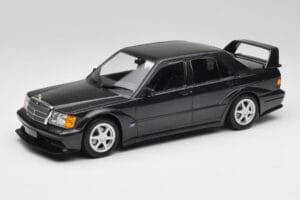 Mercedes 190E W201 2.5-16 EVO 2 Preto Metallic Minichamps 1:18 155036100 Metal