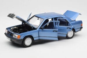 Mercedes 190E W201 Diamond Azul Edição Dealer Norev 1:18 B66040661 Metal - imagem 2 de 8
