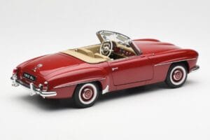 Mercedes 190SL W198 Vermelho AUTOart 1:18 76116 Metal - imagem 3 de 8