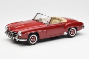 Mercedes 190SL W198 Vermelho AUTOart 1:18 76116 Metal