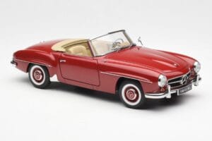Mercedes 190SL W198 Vermelho AUTOart 1:18 76116 Metal - imagem 6 de 8