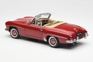 Mercedes 190SL W198 Vermelho AUTOart 1:18 76116 Metal - imagem 7 de 8