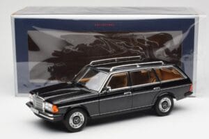 Mercedes 200 T S123 Preto Norev 1:18 183735 Metal - imagem 8 de 8