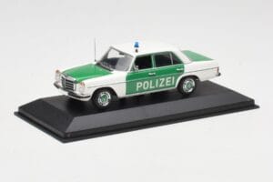 Mercedes 200 W115 Polícia Minichamps 1:43 400034090 Metal - imagem 2 de 4