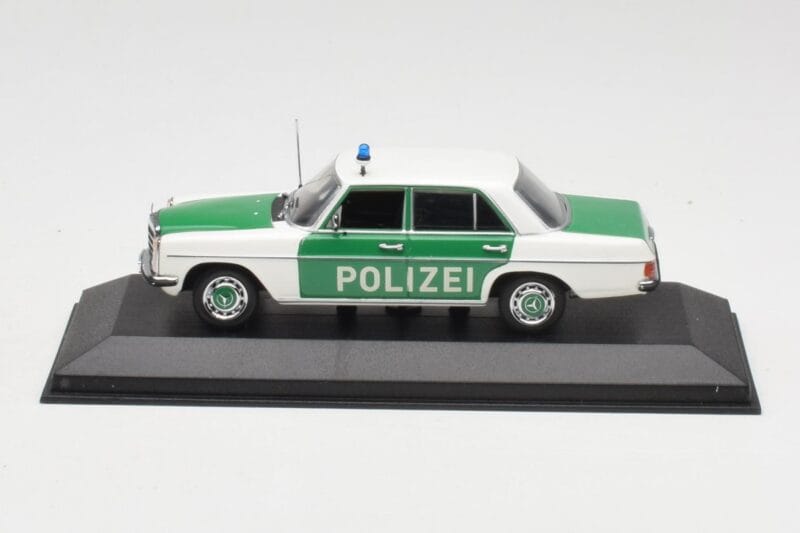 Mercedes 200 W115 Polícia Minichamps 1:43 400034090 Metal