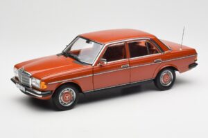Mercedes 200 W123 English Vermelho Edição Dealer Norev 1:18 B66040653 Metal