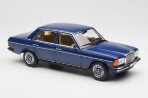 Mercedes 200 W123 Surf Azul Norev 1:18 183710 Metal - imagem 6 de 8