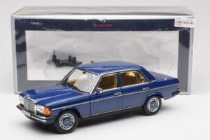 Mercedes 200 W123 Surf Azul Norev 1:18 183710 Metal - imagem 8 de 8