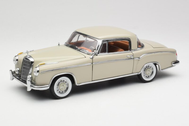 Mercedes 220 SE W128 Coupe Cinzento Claro Sun Star 1:18 3568 Metal