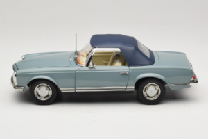 Mercedes 230 SL W113 Horizon Blue Norev 1:18 183992 Metal - imagem 5 de 9