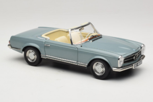 Mercedes 230 SL W113 Horizon Blue Norev 1:18 183992 Metal - imagem 7 de 9