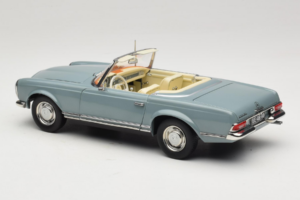 Mercedes 230 SL W113 Horizon Blue Norev 1:18 183992 Metal - imagem 8 de 9