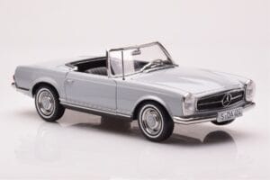 Mercedes 230 SL W113 Pagoda Cinzento Norev 1:18 183990 Metal - imagem 6 de 8