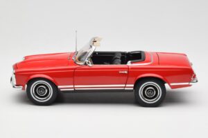 Mercedes 230 SL W113 Pagoda Vermelho Norev 1:18 B660640596 Metal - imagem 4 de 8
