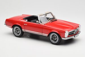 Mercedes 230 SL W113 Pagoda Vermelho Norev 1:18 B660640596 Metal - imagem 6 de 8