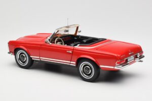 Mercedes 230 SL W113 Pagoda Vermelho Norev 1:18 B660640596 Metal - imagem 7 de 8