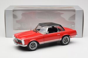 Mercedes 230 SL W113 Pagoda Vermelho Norev 1:18 B660640596 Metal - imagem 8 de 8