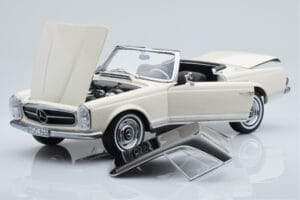 Mercedes 230 SL W113 Pagoda Branco Edição Limitada Norev 1:18 183768 Metal - imagem 2 de 9