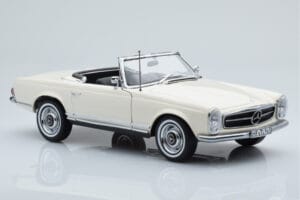 Mercedes 230 SL W113 Pagoda Branco Edição Limitada Norev 1:18 183768 Metal - imagem 7 de 9