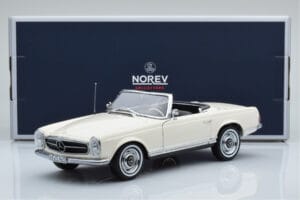 Mercedes 230 SL W113 Pagoda Branco Edição Limitada Norev 1:18 183768 Metal - imagem 9 de 9