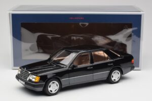 Mercedes 230E W124 AMG Wheels Preto Edição Limitada Norev 1:18 183950 Metal - imagem 12 de 12