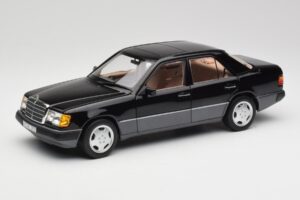 Mercedes 230E W124 AMG Wheels Preto Edição Limitada Norev 1:18 183950 Metal