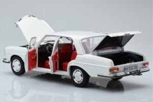 Mercedes 250 SE W108 Branco Edição Limitada Norev 1:18 183763 Metal - imagem 5 de 8