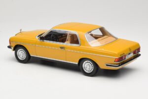 Mercedes 280 CE C123 Sahara Yellow Norev 1:18 183985 Metal - imagem 5 de 6