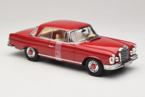 Mercedes 280 SE Coupe Vermelho Norev 1:18 183527 Metal - imagem 4 de 6