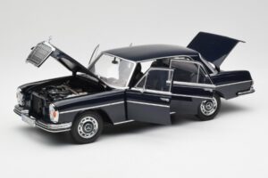 Mercedes 280 SE W108 Midnight Azul Norev 1:18 B66040597 Metal - imagem 2 de 8