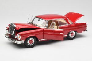 Mercedes 280 SE W108 Vermelho Norev 1:18 193527 Metal - imagem 2 de 8