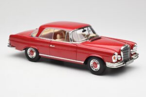 Mercedes 280 SE W108 Vermelho Norev 1:18 193527 Metal - imagem 6 de 8