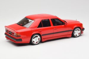 Mercedes 300E W124 6.0 AMG Signal Vermelho Otto 1:18 OT1104 Resina - imagem 2 de 6