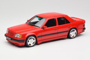 Mercedes 300E W124 6.0 AMG Signal Vermelho Otto 1:18 OT1104 Resina