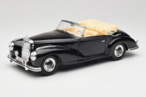 Mercedes 300 S W188 Cabriolet Preto Tchibo 1:18 36782 Metal