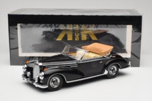 Mercedes 300 SC W188 Cabriolet Preto KK-Scale 1:18 KKDC180941 Metal - imagem 6 de 6
